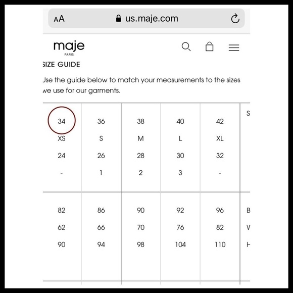 MAJE NWT Paoline Tie-Dye Straight Leg Jeans - Picture 10 of 10